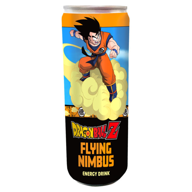 GOKU-NUVE VOLADORA-DRAGON BALL Z-BEBIDA ENERGÉTICA