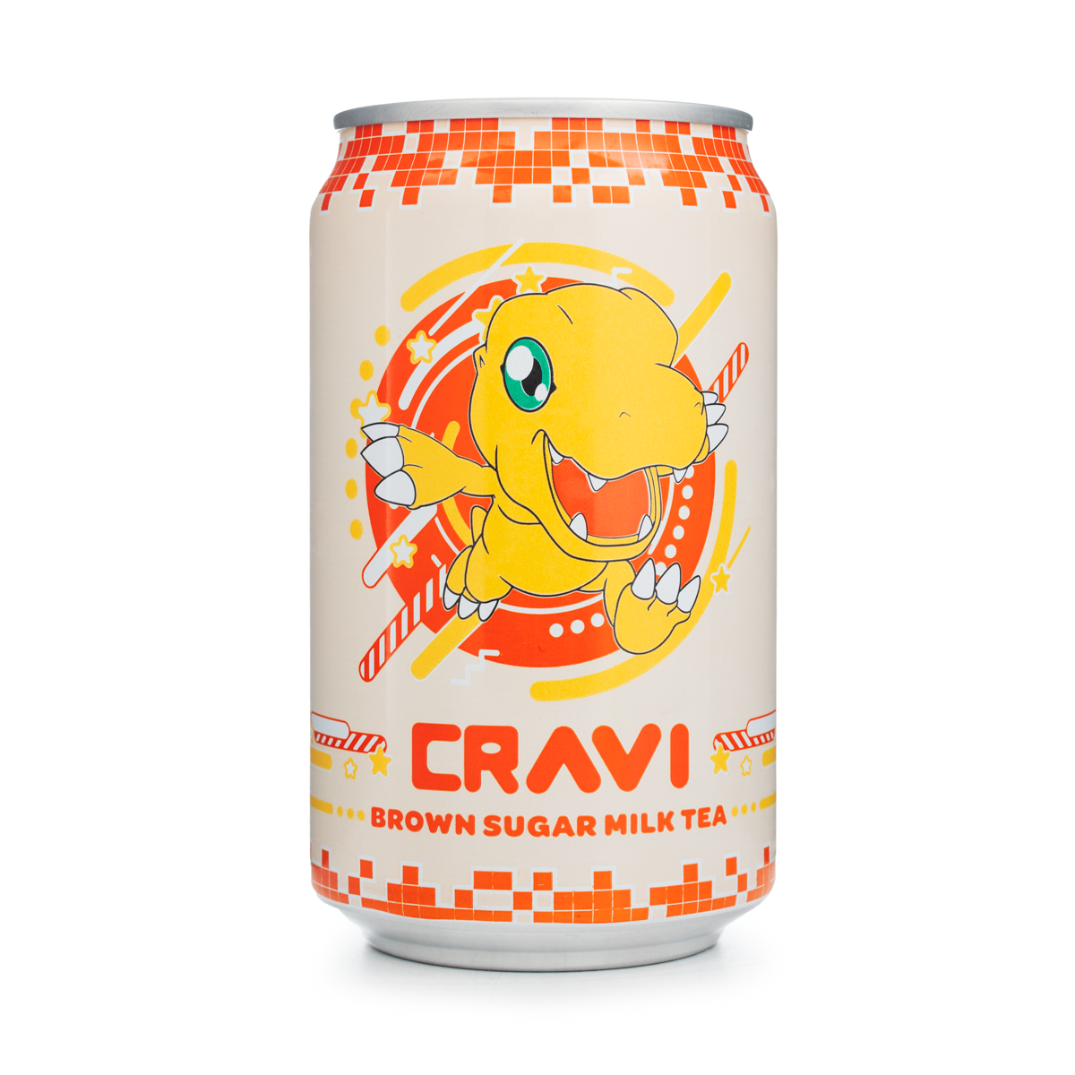 Digimon Brown Sugar Milk Tea