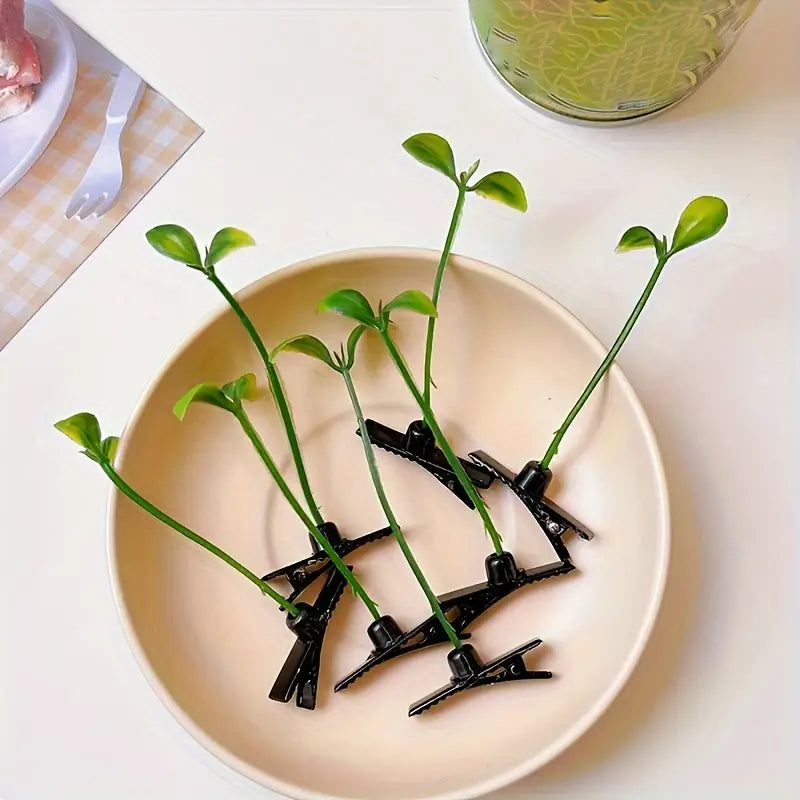 BROCHE PARA CABELLO DE PLANTITA