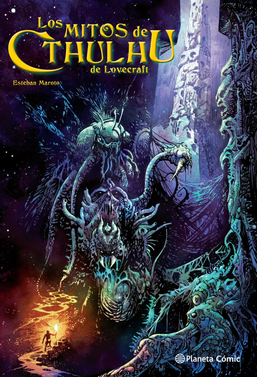 LOS MITOS DE CTHULHU-HP LOVECRAFT-ESTEBAN MAROTO