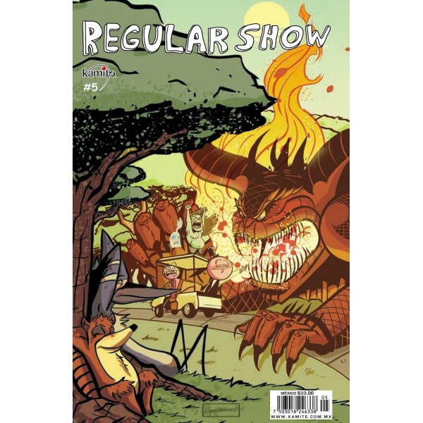REGULAR SHOW N.05-PORTADA B