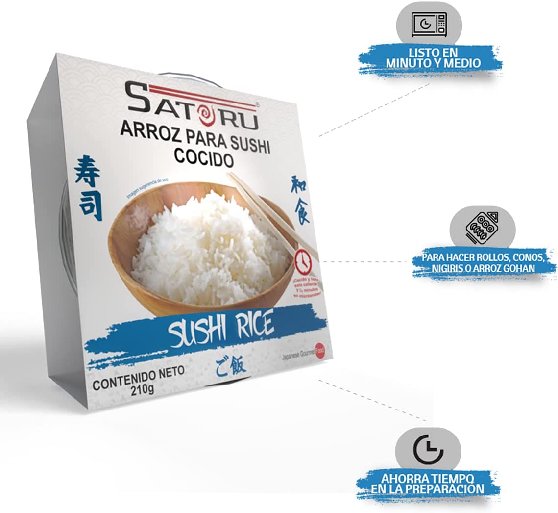 ARROZ COCIDO PARA SUSHI