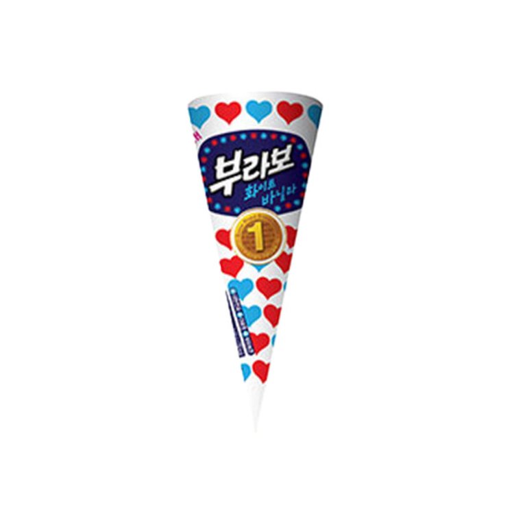 브라보 콘 화이트 바닐라- BRAVO CONE WHITE VAINILLA Main image