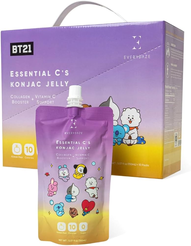 EVERYDAZE BT21- GELATINA SABOR MANZANA