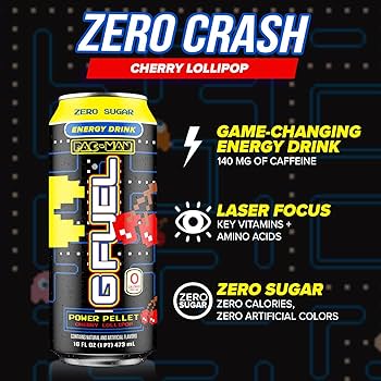 PAC-MAN ENERGY DRINK