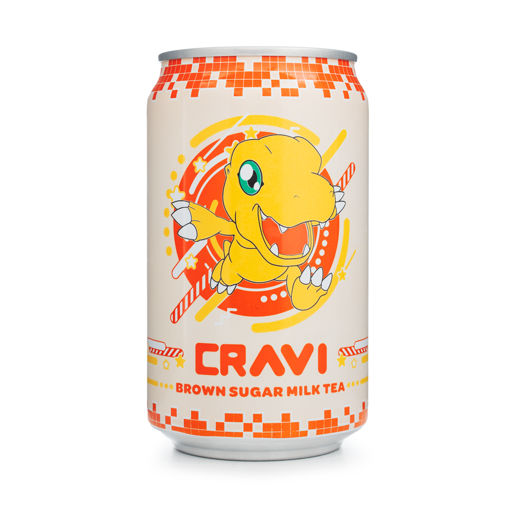 Digimon Brown Sugar Milk Tea