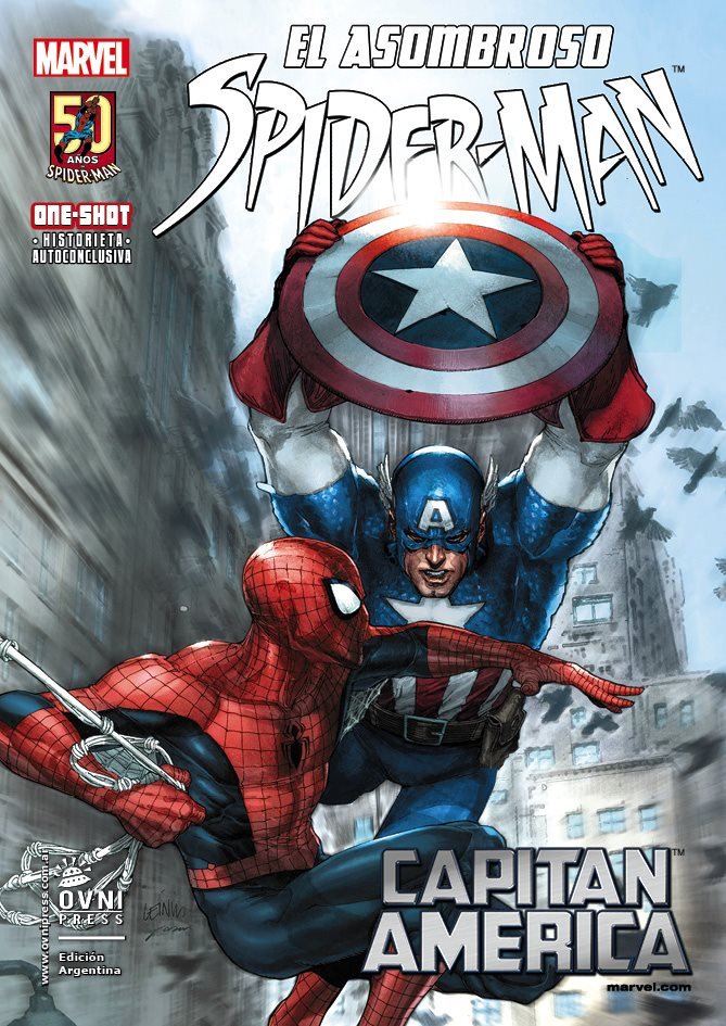 EL ASOMBROSO SPIDER-MAN-CAPITAN AMERICA