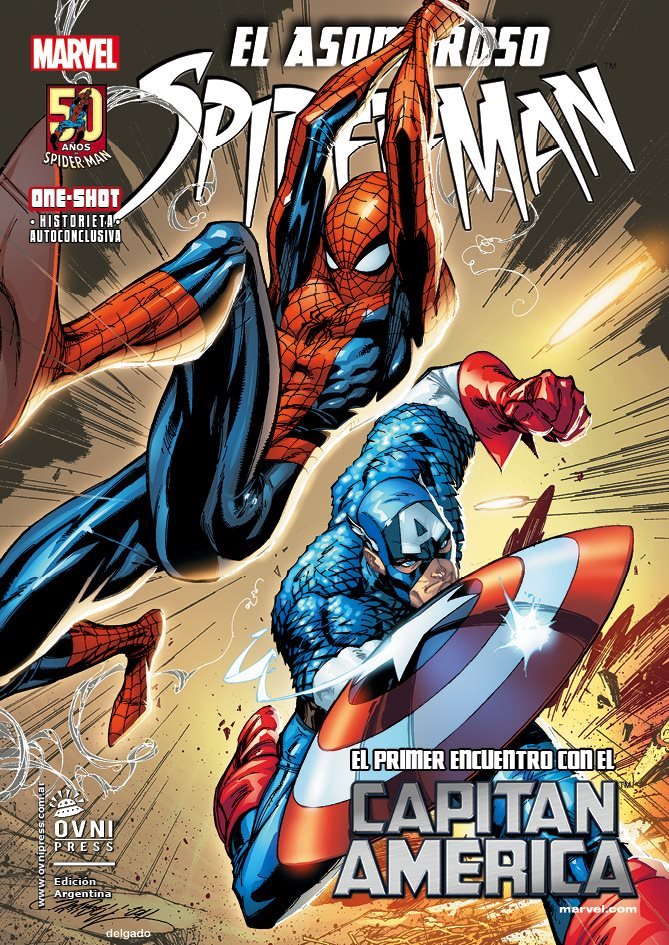 EL ASOMBROSO SPIDER-MAN- EL PRIMER ENCUENTRO CON EL CAPITAN AMERICA
