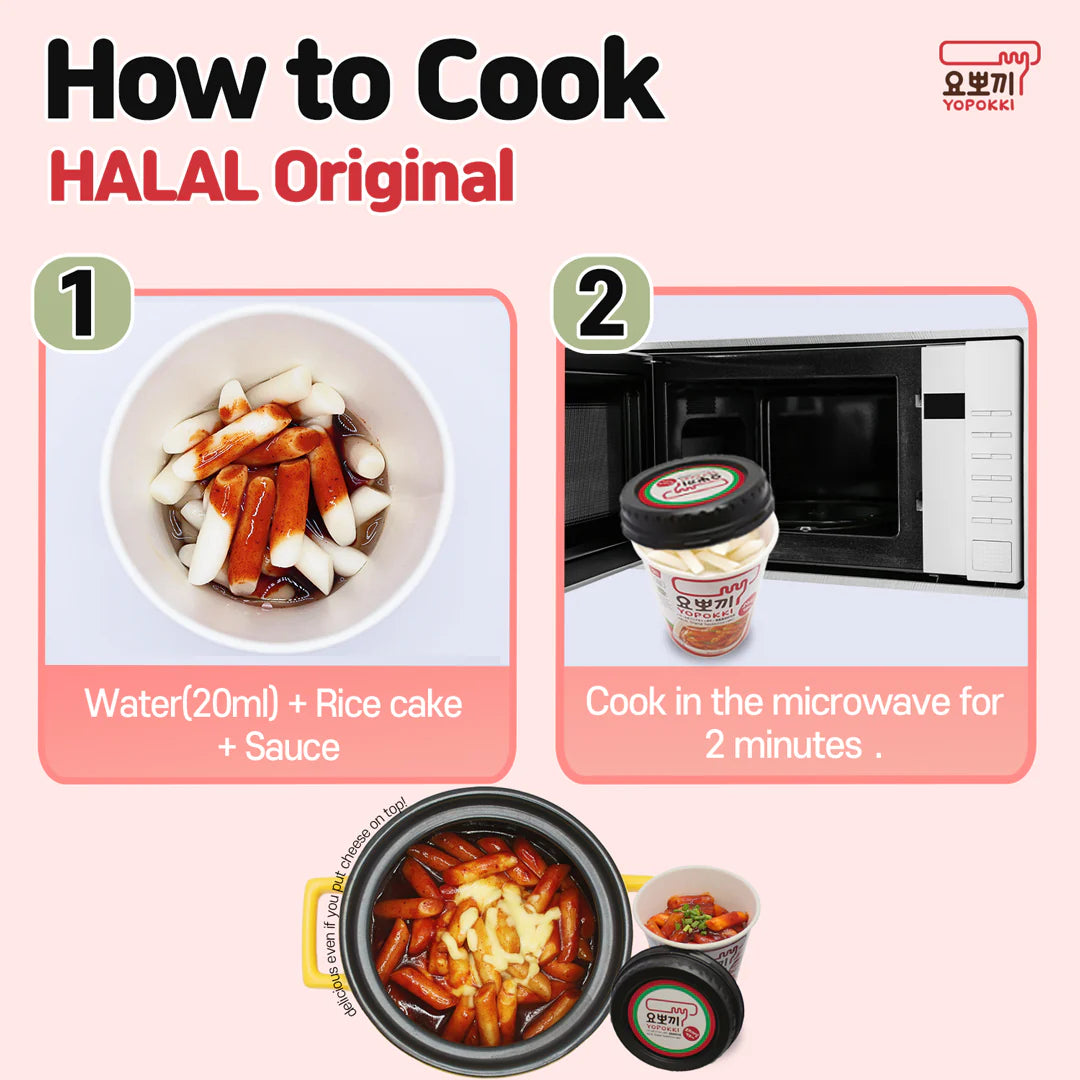 YOPOKKY-TTEOKBOKKI- PICANTE -MUI HALAL