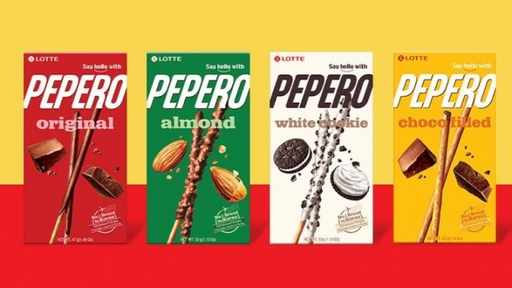 PEPERO ALMENDRA Y CHOCOLATE-LOTTE (COREANO)