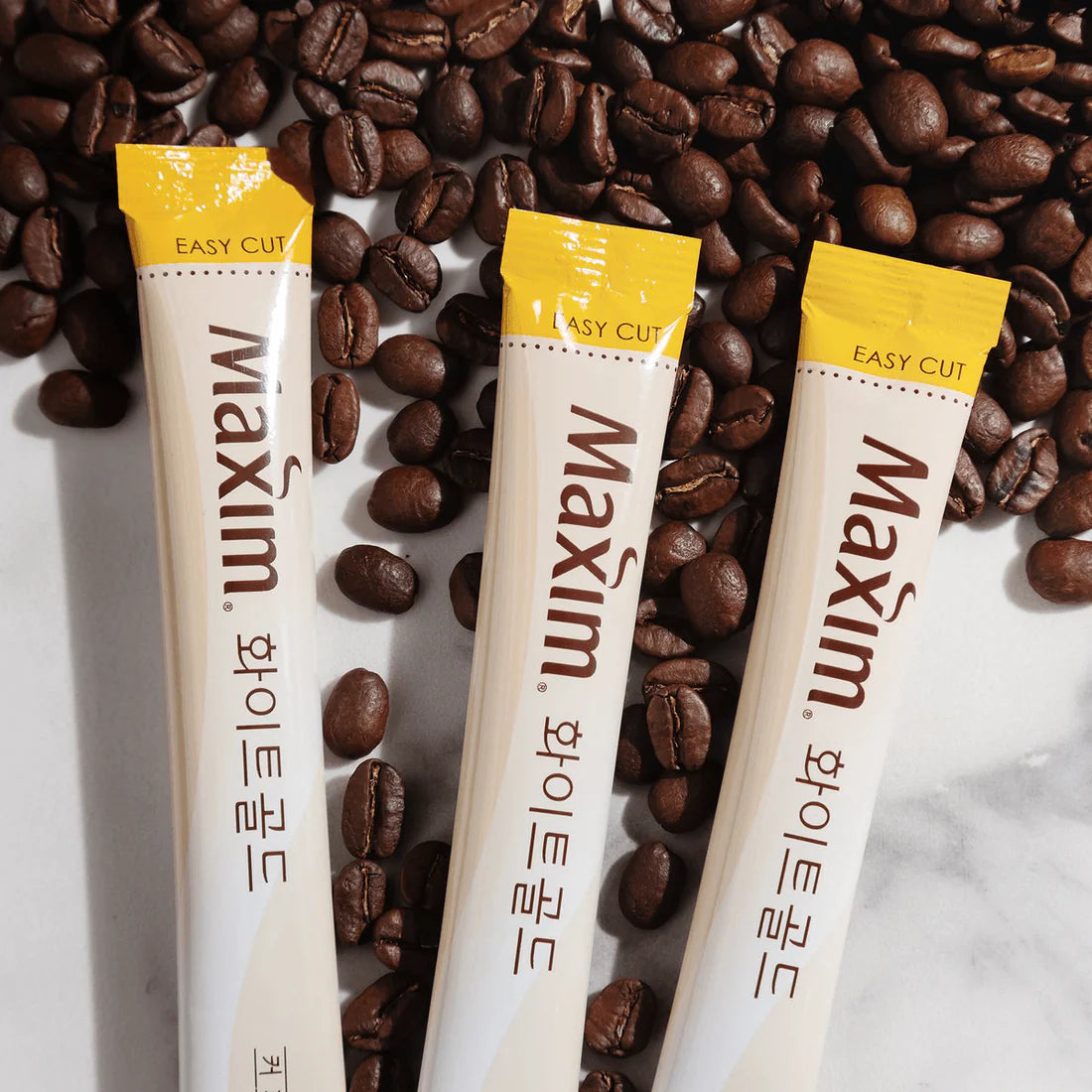 MAXIM WITHE GOLD- 맥맥심 화이트골드- CAFÉ COREANO-(SOBRE INDIVIDUAL)