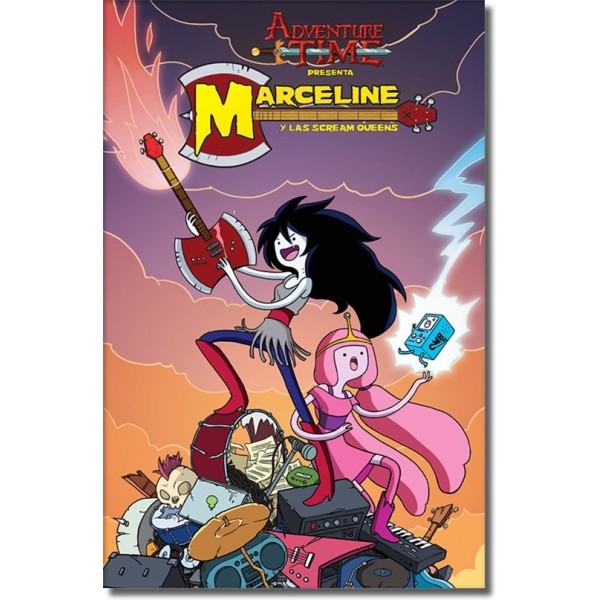 ADVENTURE TIME MARCELINE Y LAS SCREAM QUEEN Main image