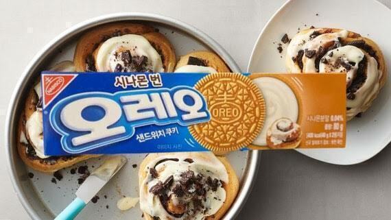 OREO COREANA-BOLLO DE CANELA