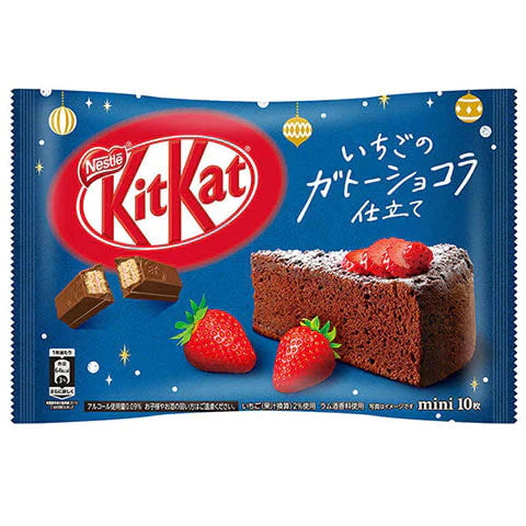 Kit Kat Mini Strawberry Chocolate Cake-Japones
