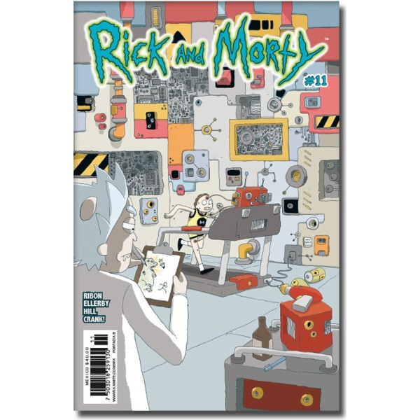 RICK AND MORTY N.11-PORTADA B Main image