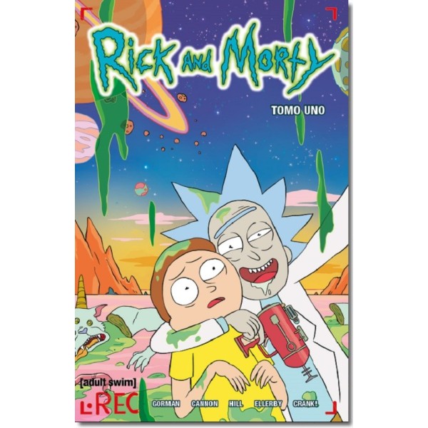 RICK AND MORTY TOMO N.01-PORTADA A Main image