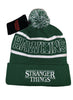 Gorro de invierno-Hawkins Pom-Pom Verde-Stranger Things