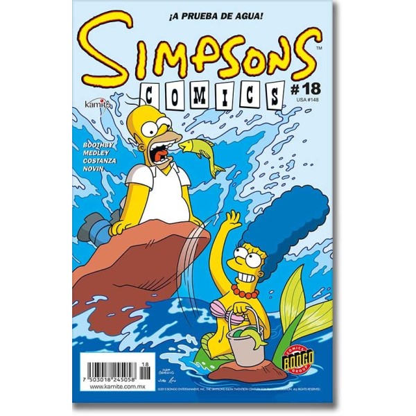 SIMPSONS COMICS N.18 Main image