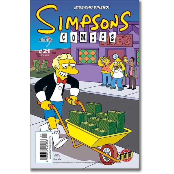 SIMPSONS COMICS N.21 Main image