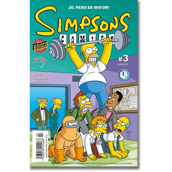 SIMPSONS COMICS N.03 Main image