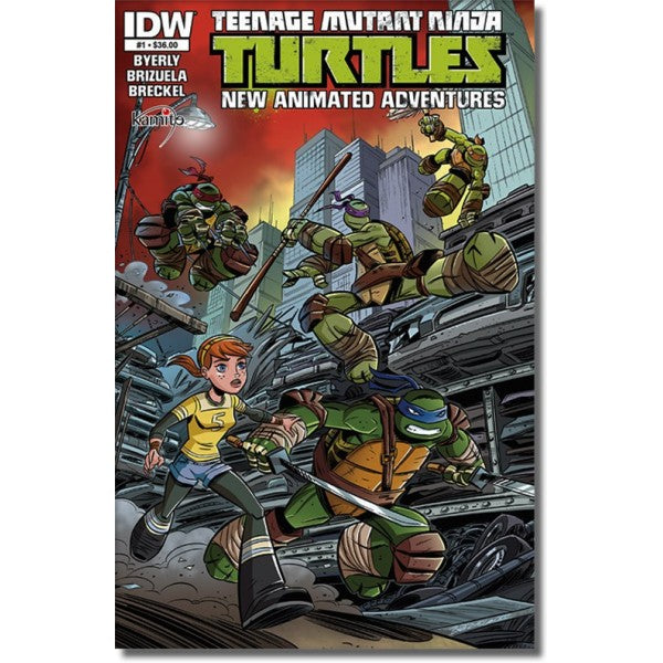 TEENAGE MUTANT NINJA TURTLE-NEW ANIMATED ADVENTURES N.01 Main image