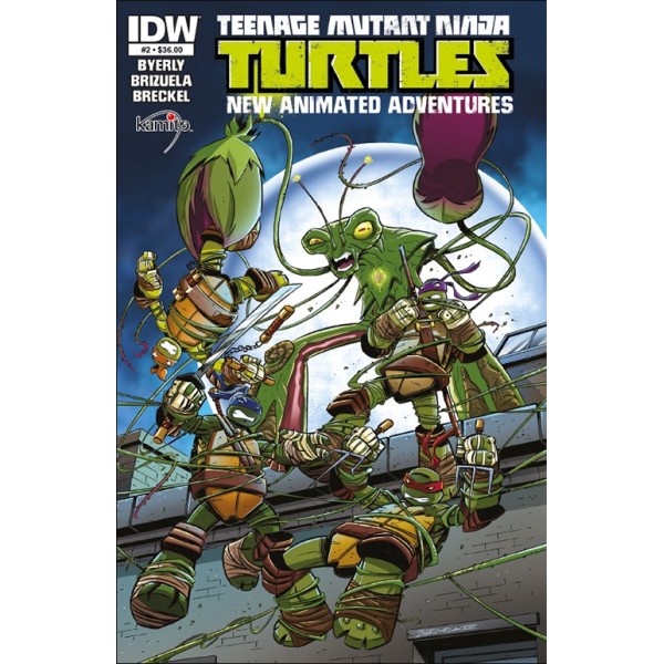 TEENAGE MUTANT NINJA TURTLES-NEW ANIMATED ADVENTURES N.02 Main image