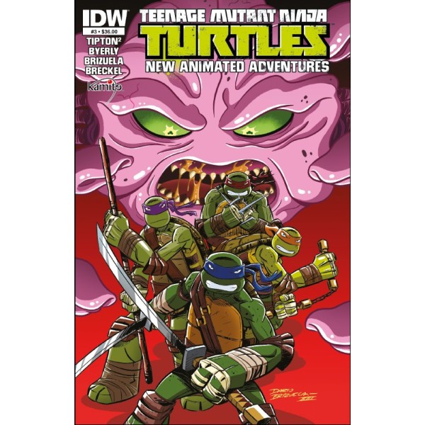 TEENAGE MUTANT NINJA TURTLES-NEW ANIMATED ADVENTURES N.03 Main image