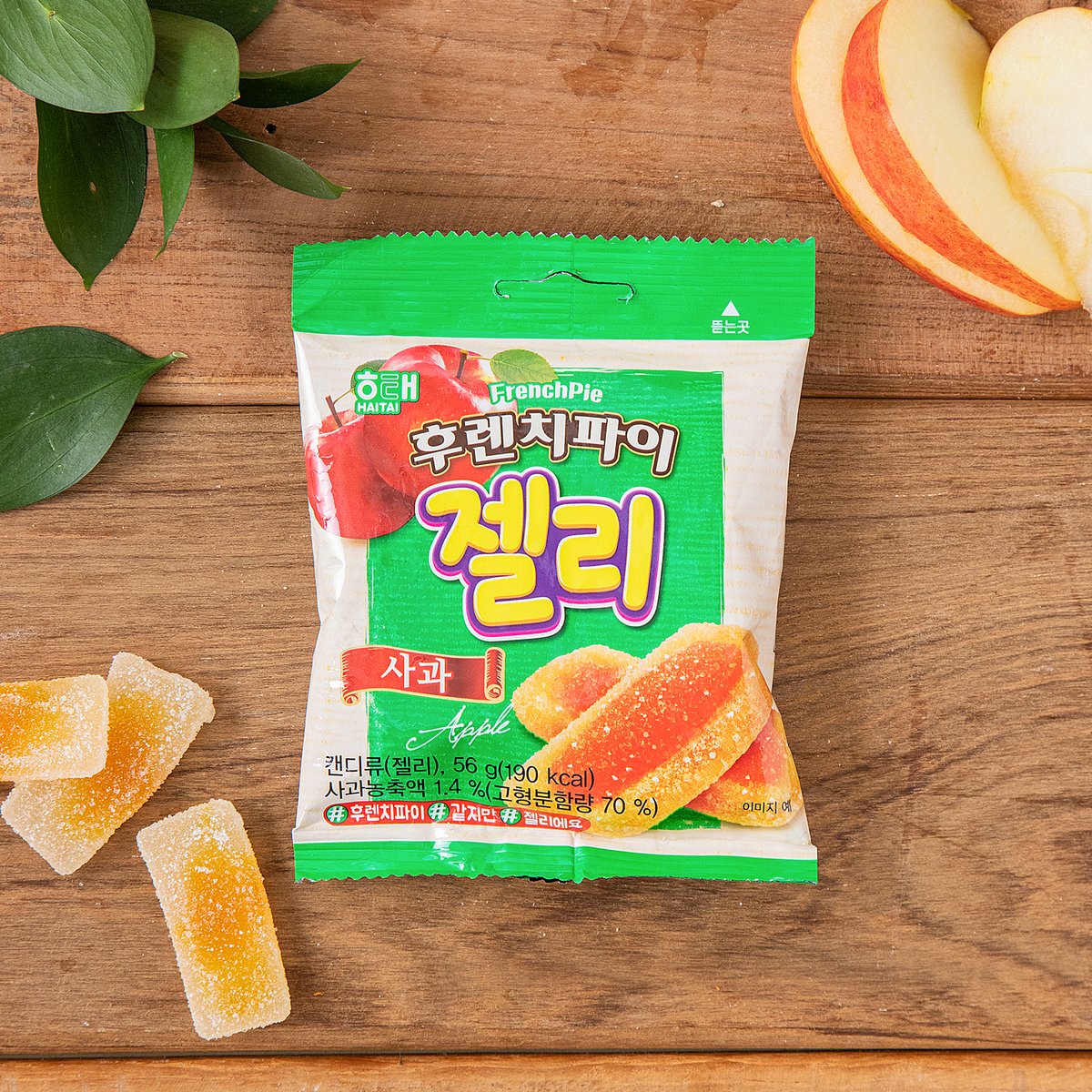French Pie Jelly Sabor Manzana 56g