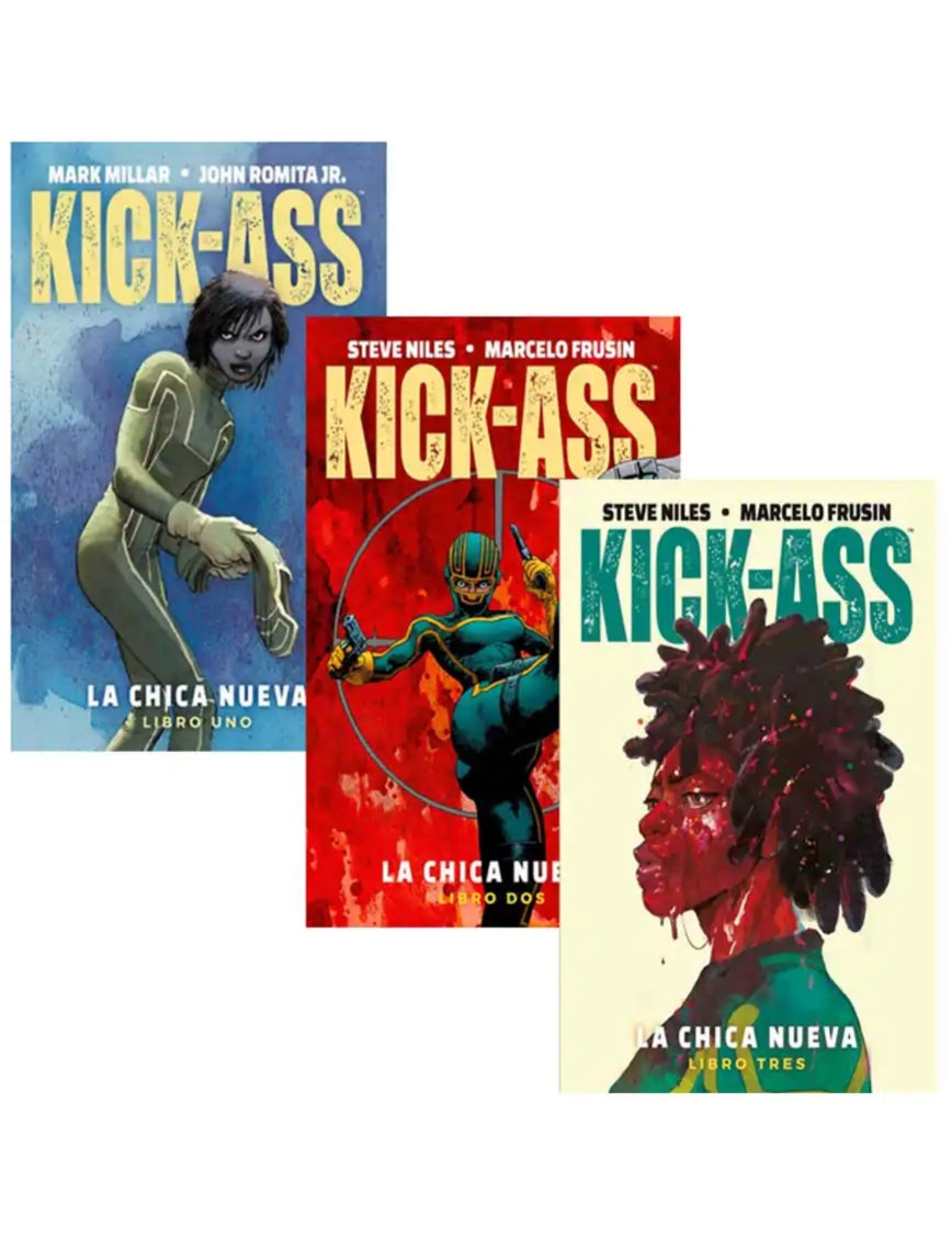 Kick-ass: La Chica Nueva - Paquete / Tomos 1 - 3