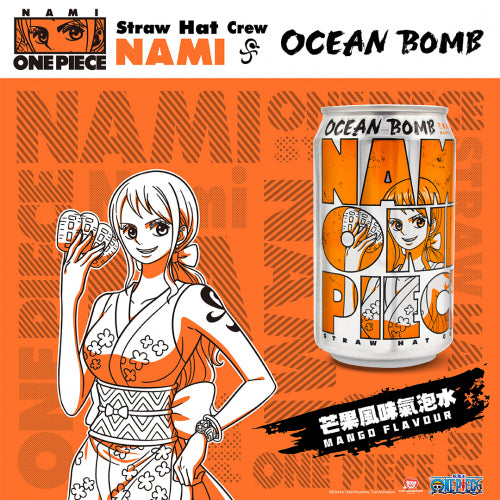 One Piece Nami - Sabor A Mango - 海贼王 芒果气泡水