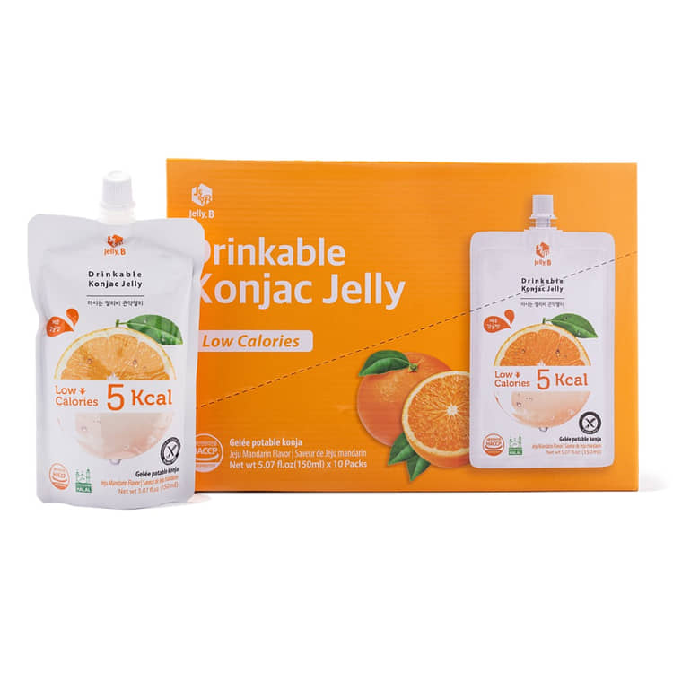 Jelly B Gelatina de konjac sabor mandarina