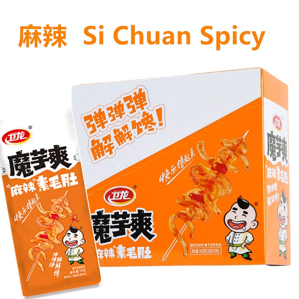 Wei Long Konjac Snacks (SiChuan Spicy)