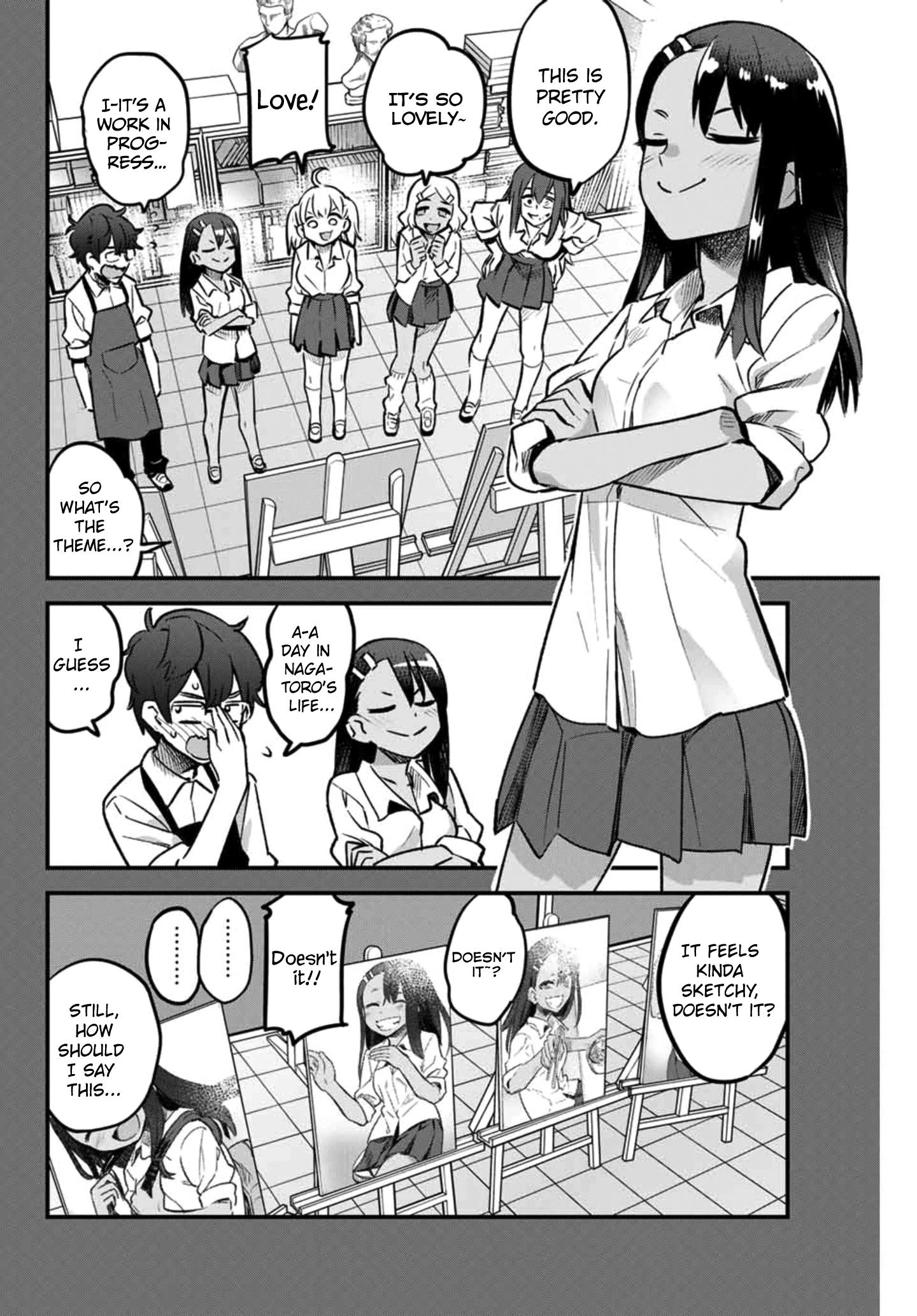 No me rayes, Nagatoro #1 Secondary image