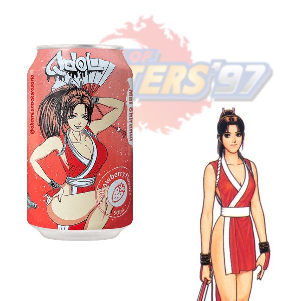 King of Fighters '97-MAI SHIRANUI-Soda de fresa