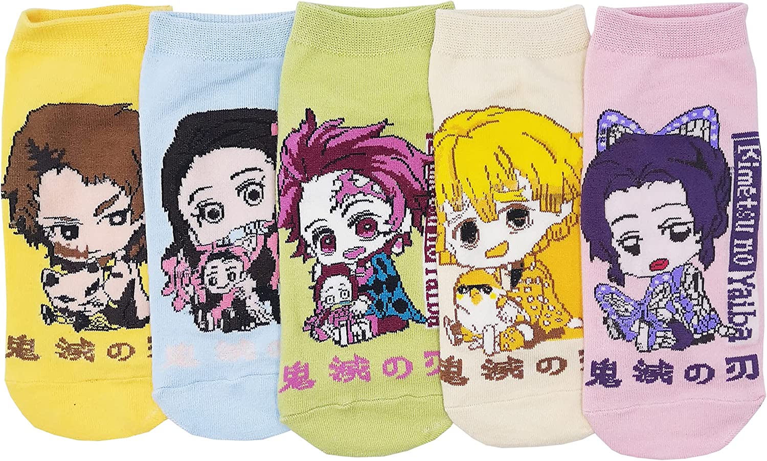 Socks bajos-Giyū Tomioka calcetines de Kimetsu no Yaiba
