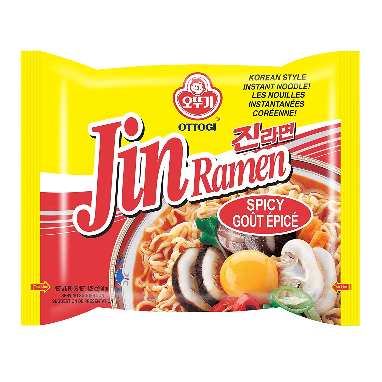 RAMEN-Ottogi Fideos Instantáneos Jin Ramen Picante Secondary image