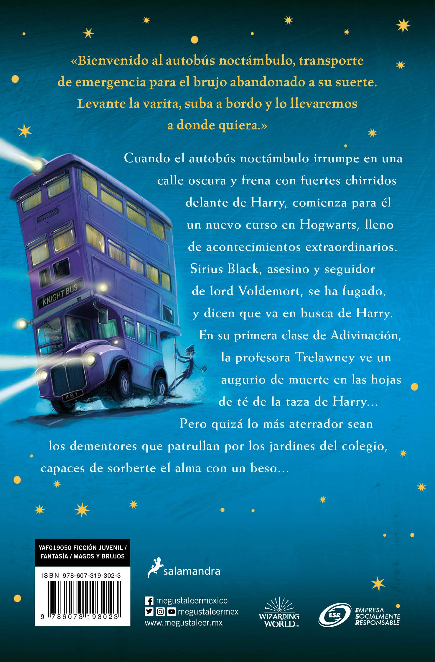 Harry Potter y el prisionero de Azkaban J. K Rowling