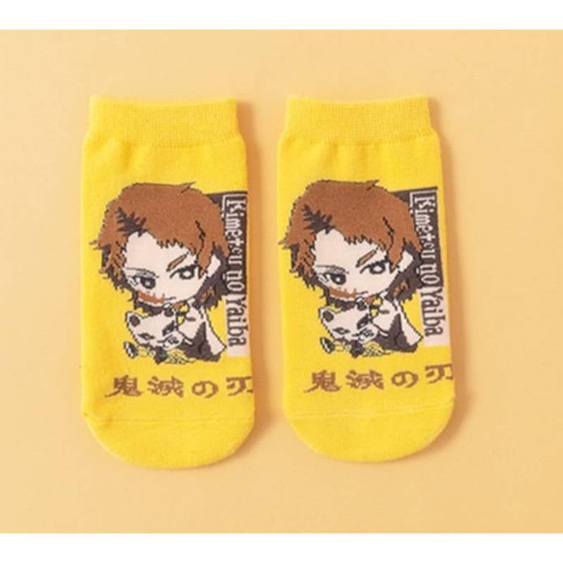 Socks bajos-Giyū Tomioka calcetines de Kimetsu no Yaiba