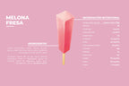 Melona Sabor Fresa-Helado Coreano