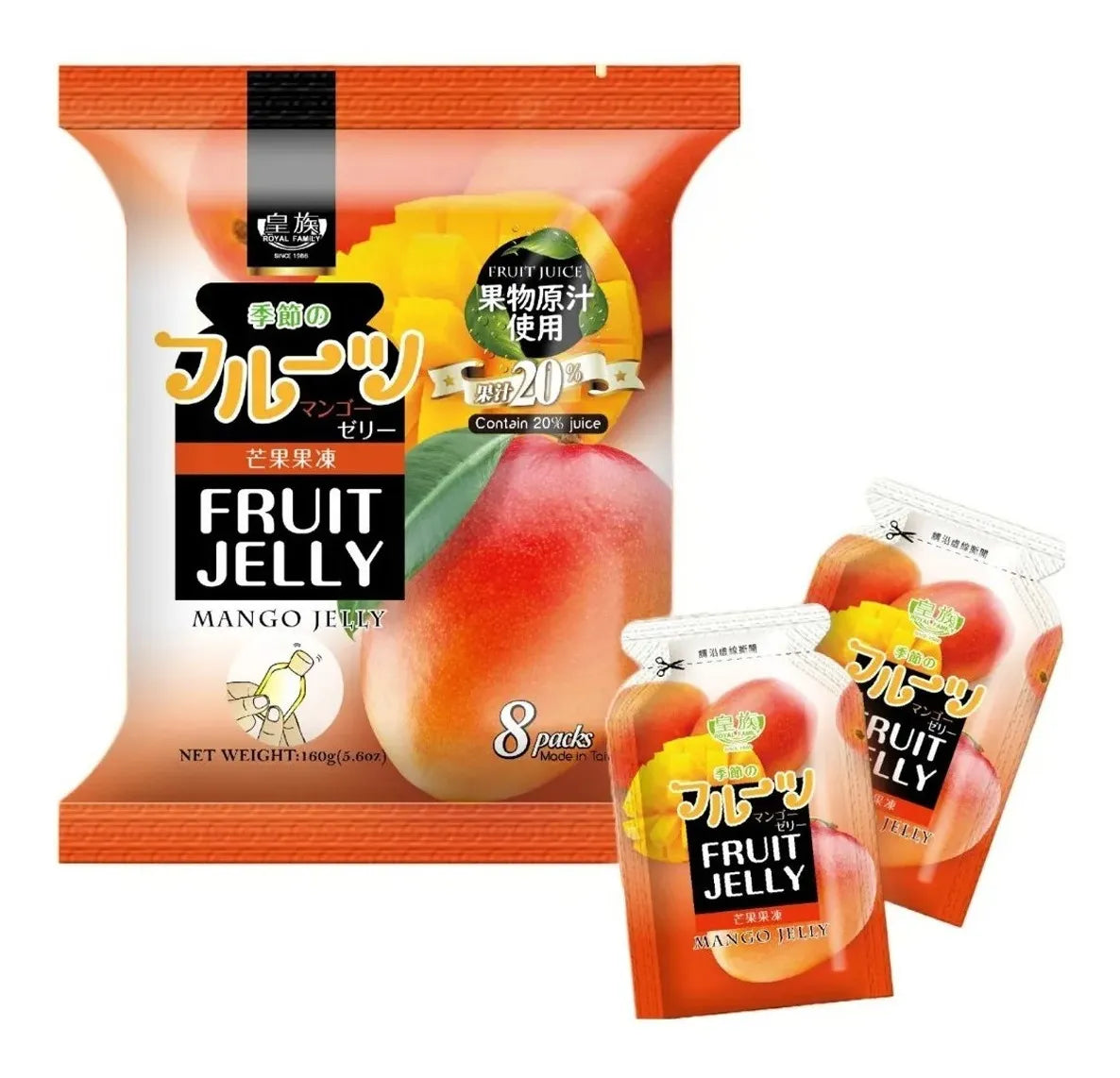Fruit Jelly Mango-Taiwán