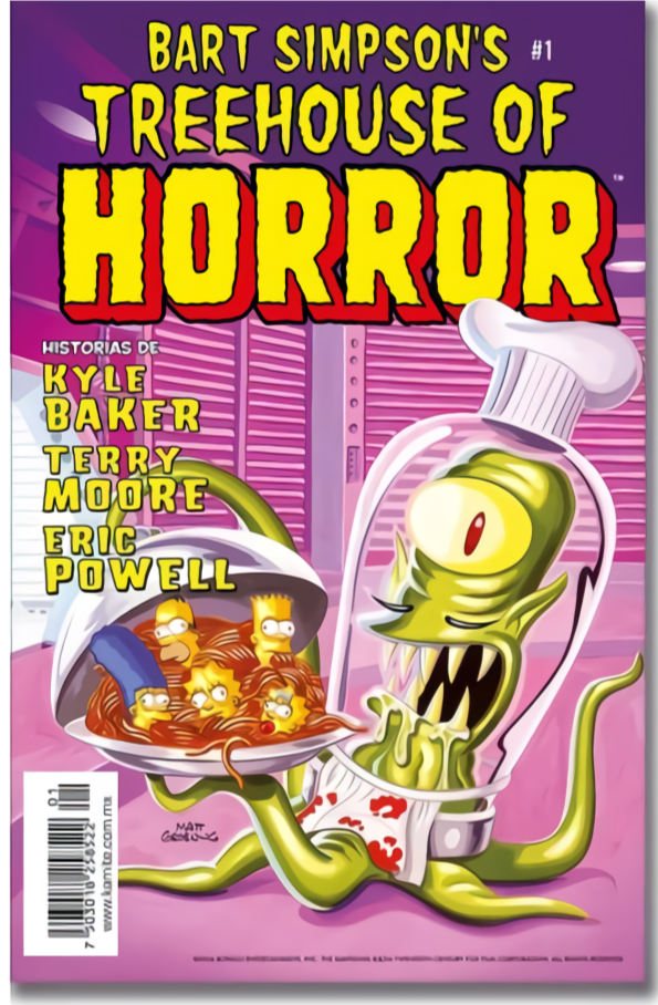 BART SIMPSONS TREEHOUSE OF HORROR #1 - Fantasy Spells Main image