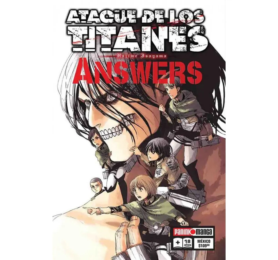 ATAQUE DE LOS TITANES ANSWERS (GUIDE BOOK)