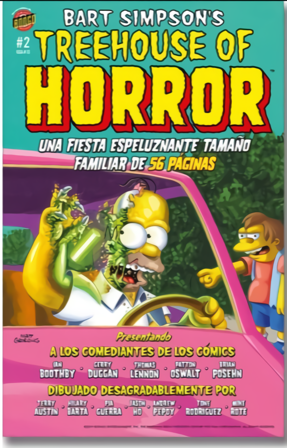 BART SIMPSONS TREEHOUSE OF HORROR #2 - Fantasy Spells Main image