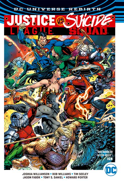 DC Comics Deluxe DC Universe Rebirth: Justice League vs Suicide Squad - Fantasy Spells Main image
