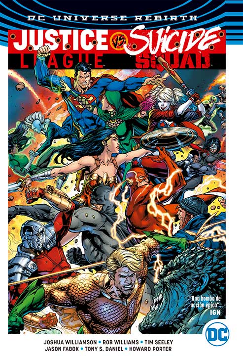 DC Comics Deluxe DC Universe Rebirth: Justice League vs Suicide Squad - Fantasy Spells